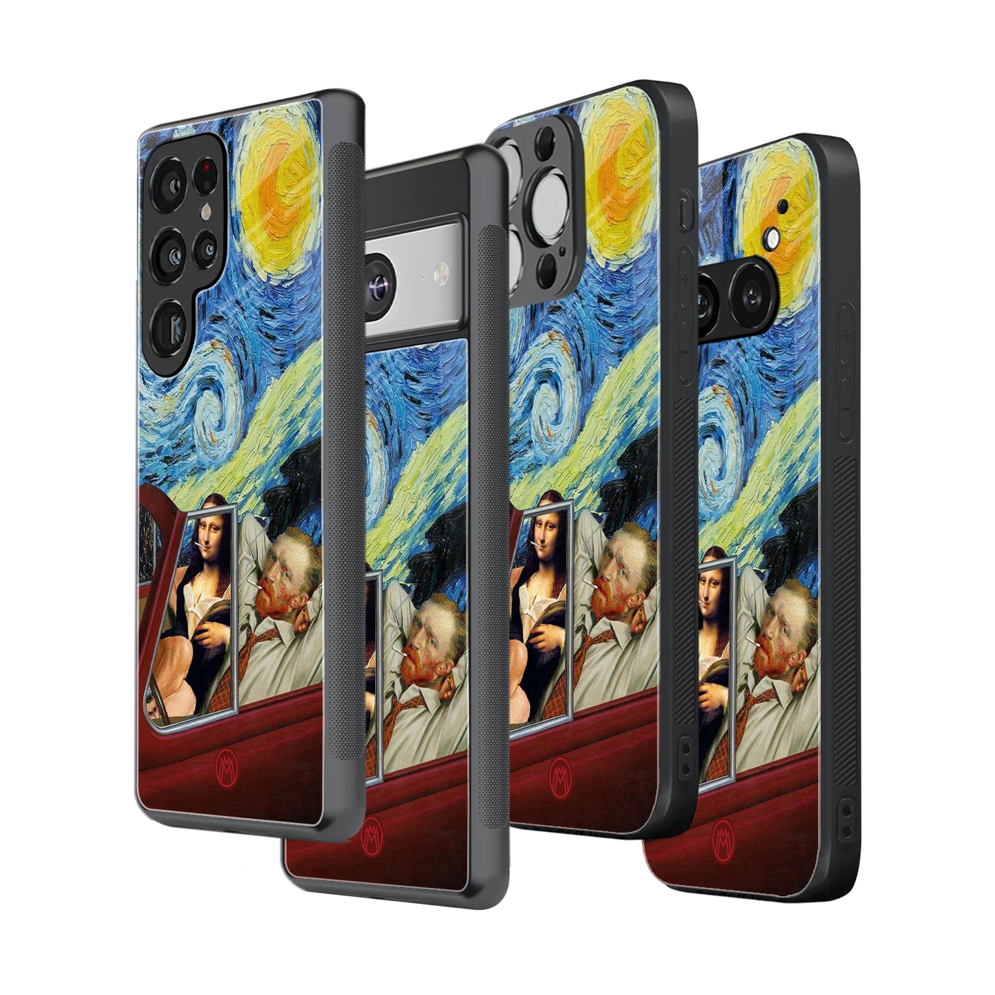 Stylish Glass Back Case for All Smartphones โ iPhone, Samsung, OnePlus, Pixel, Redmi, Oppo, Vivo, Motorola