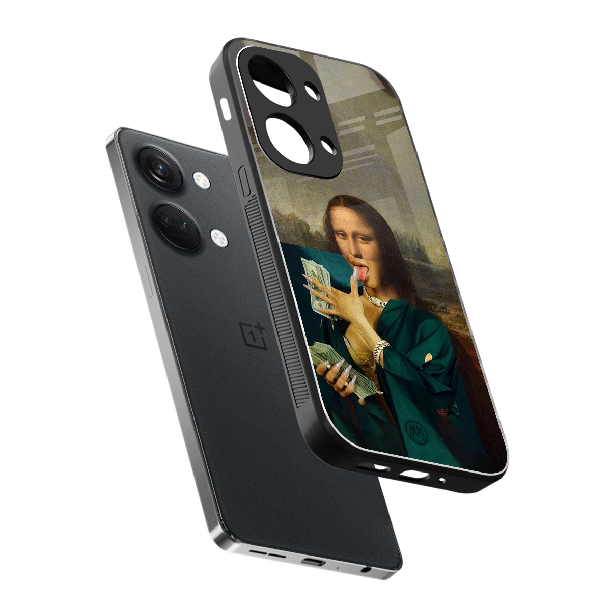 money lisa back phone cover | glass case for oneplus nord 3