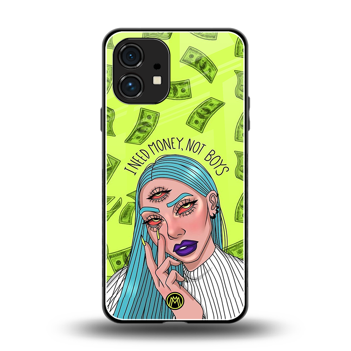 money over boys back phone cover | glass case for nothing phone 1