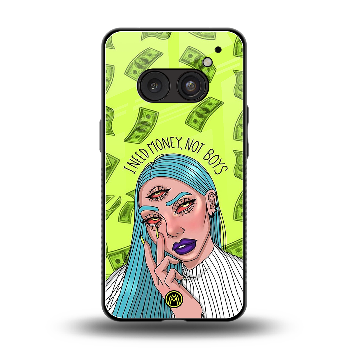 money over boys back phone cover | glass case for nothing phone 2a