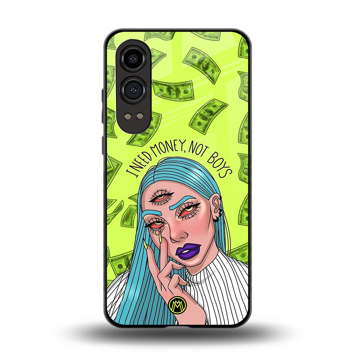 money over boys back phone cover | glass case for oneplus nord ce 4 lite