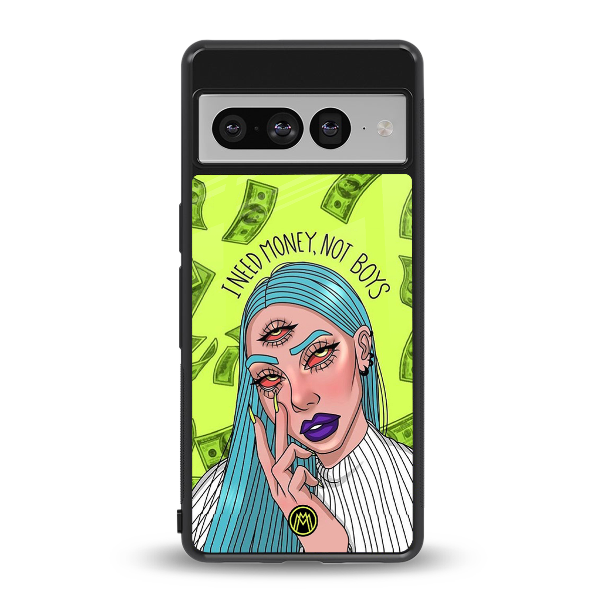money over boys back phone cover | glass case for google pixel 7 pro