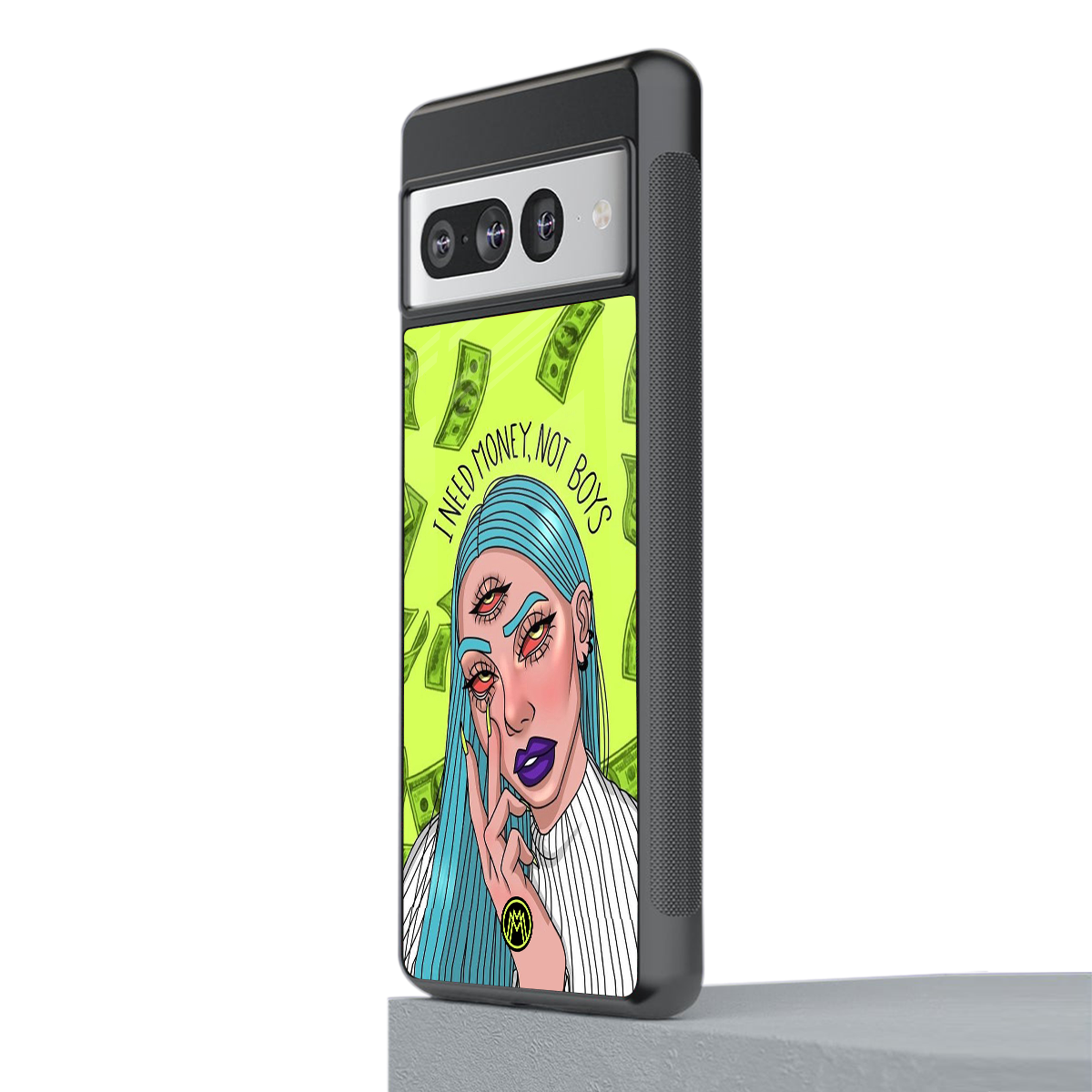 money over boys back phone cover | glass case for google pixel 7 pro