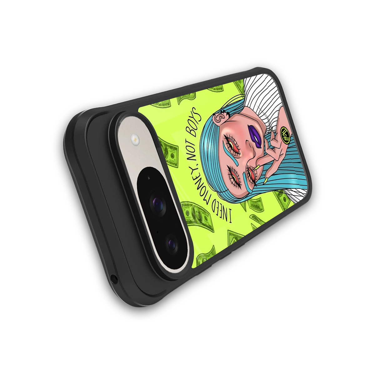 money over boys back phone cover | glass case for google pixel 9