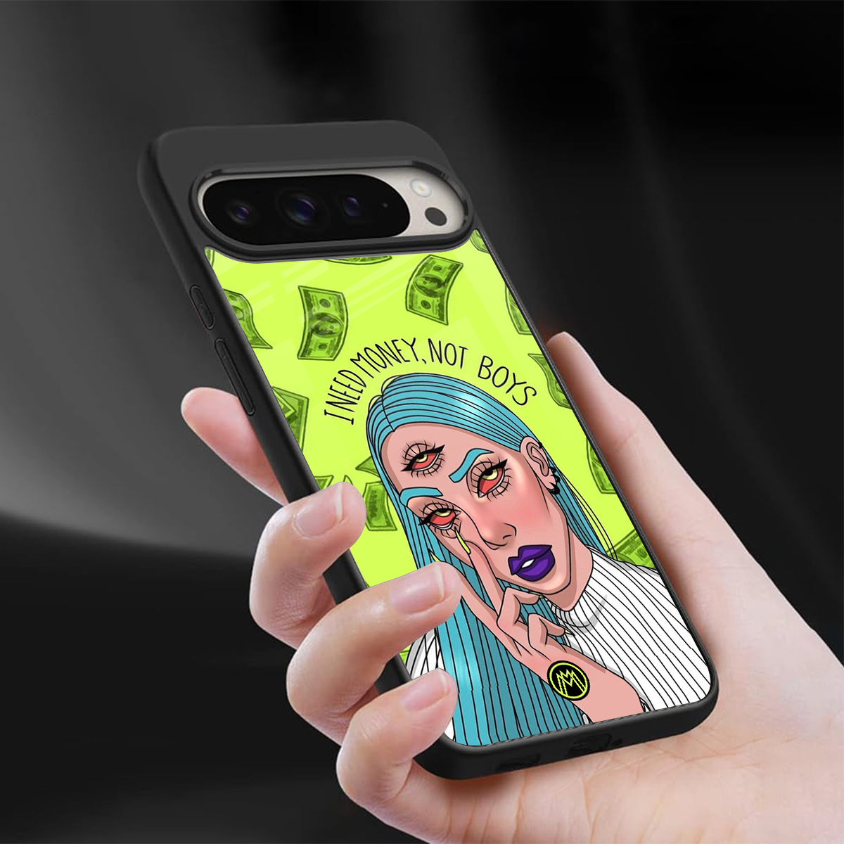money over boys back phone cover | glass case for google pixel 9 pro