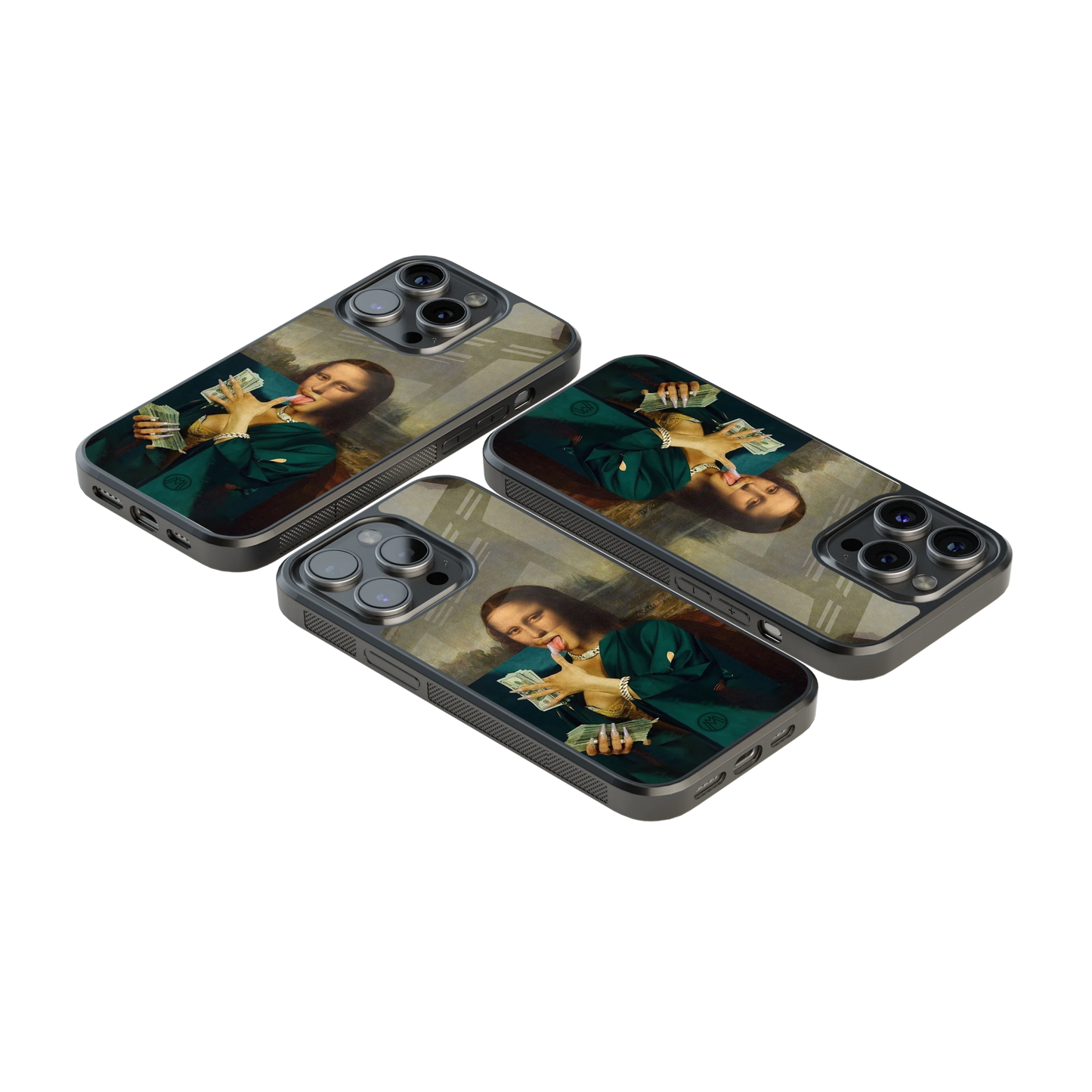 Luxury Glass Back Mobile Cover for iPhone, Samsung Galaxy, OnePlus, Pixel, Redmi & More