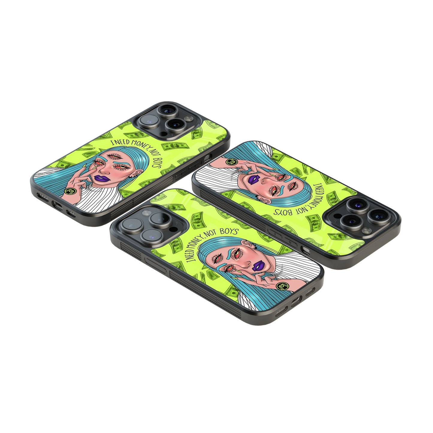 Luxury Glass Back Mobile Cover for iPhone, Samsung Galaxy, OnePlus, Pixel, Redmi & More