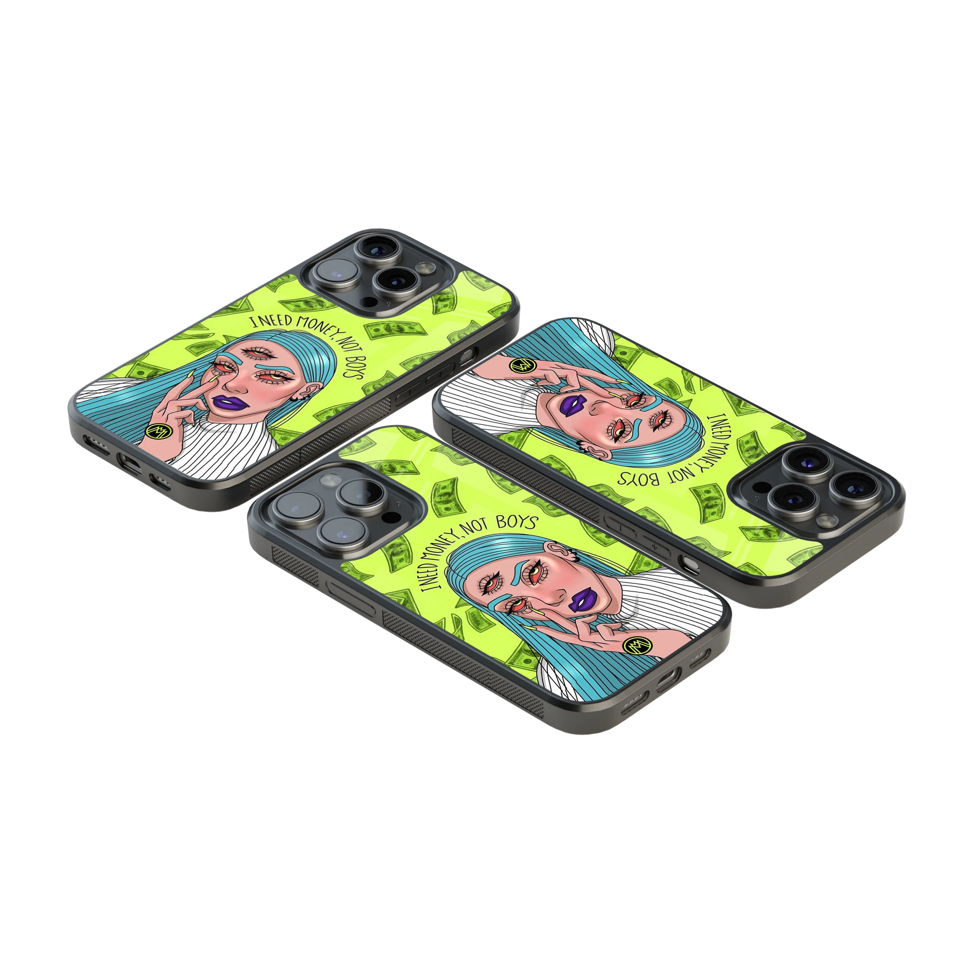 Luxury Glass Back Mobile Cover for iPhone, Samsung Galaxy, OnePlus, Pixel, Redmi & More