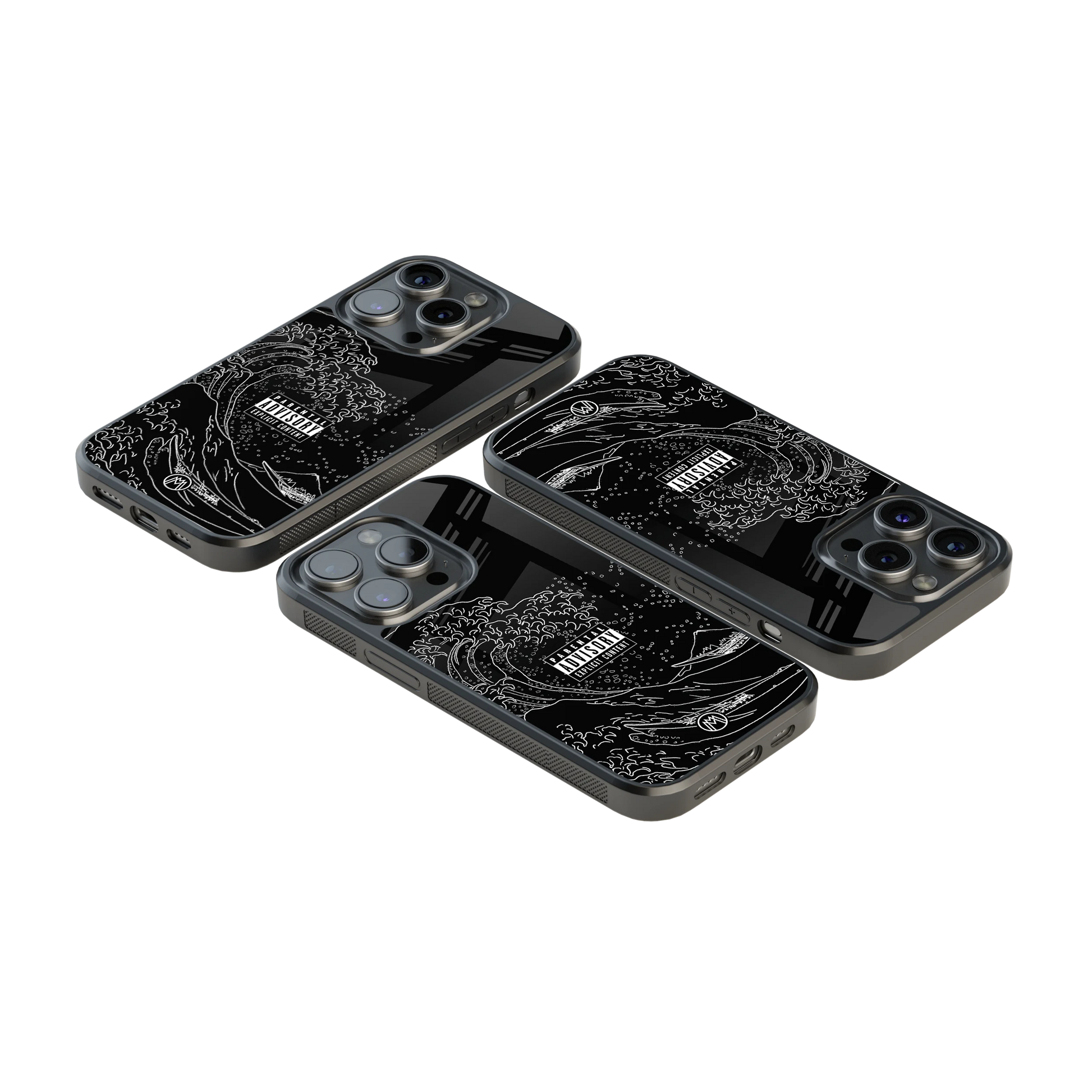 Luxury Glass Back Mobile Cover for iPhone, Samsung Galaxy, OnePlus, Pixel, Redmi & More