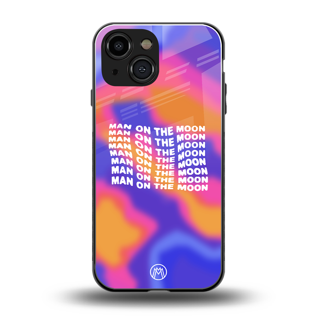 moon man back phone cover | glass case for iphone 13 mini