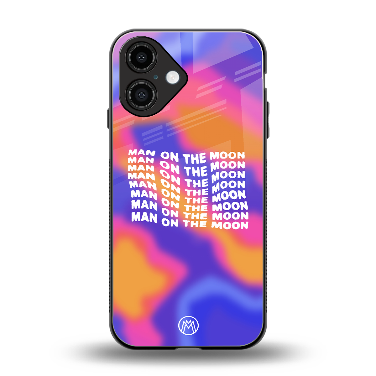 moon man back phone cover | glass case for iphone 16