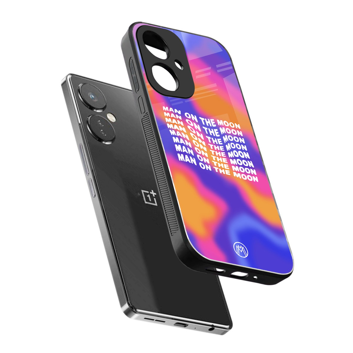 moon man back phone cover | glass case for oneplus nord ce 3