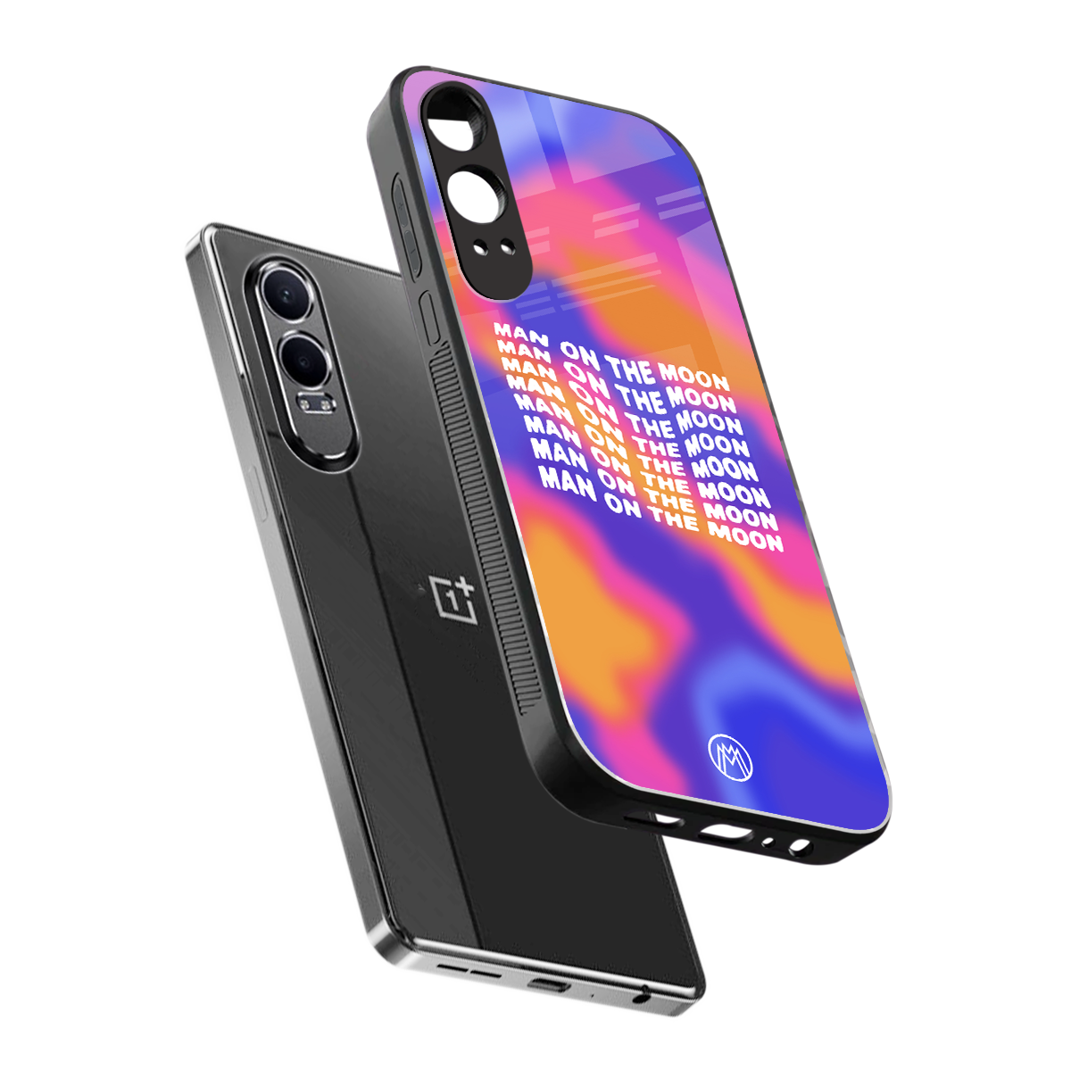 moon man back phone cover | glass case for oneplus nord ce 4 lite