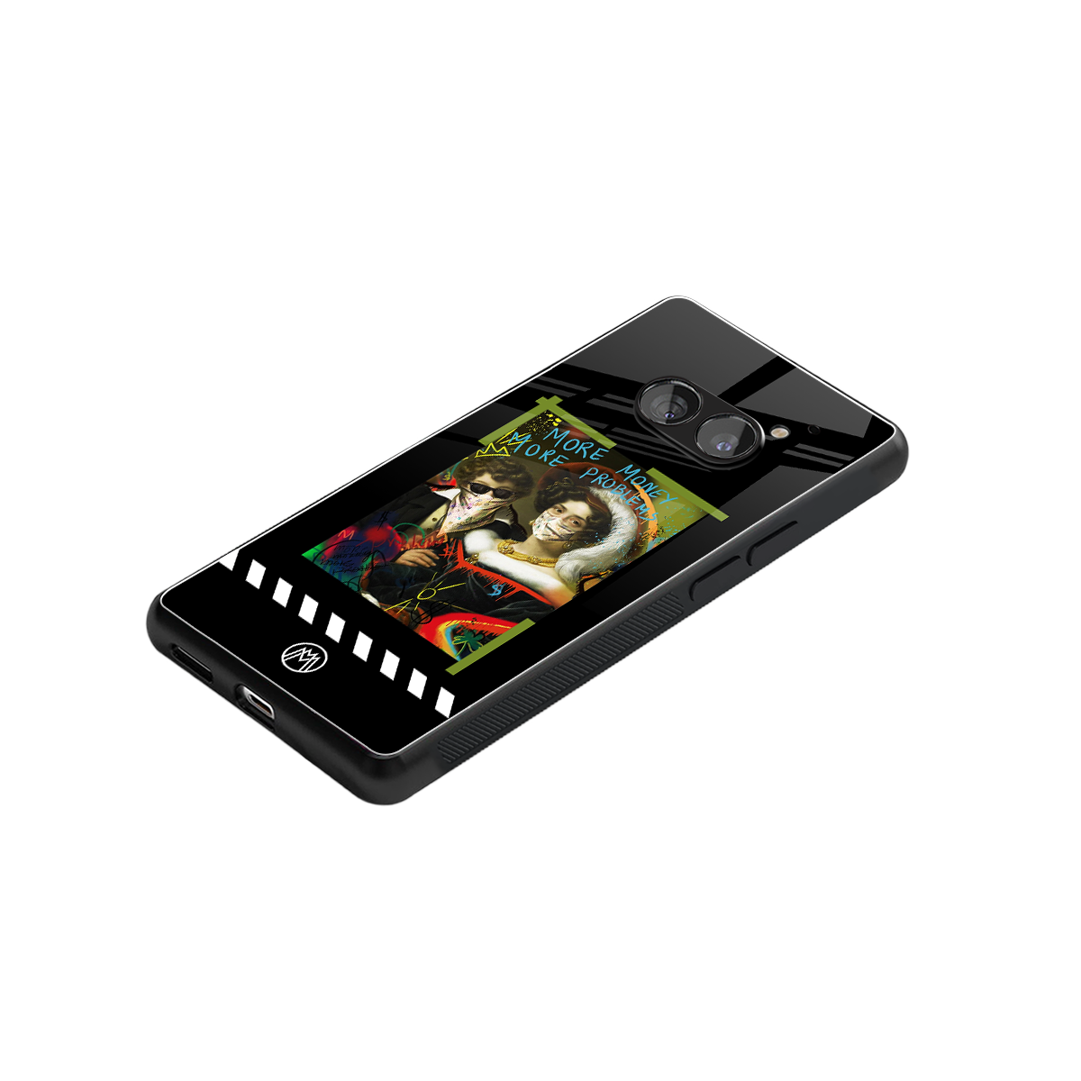 more money more problems back phone cover | glass case for nothing phone 2a