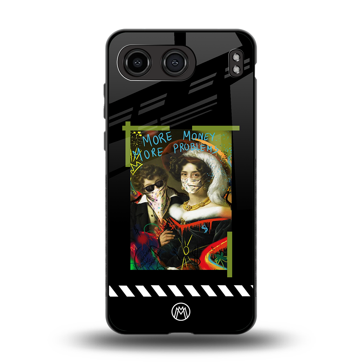 more money more problems back phone cover | glass case for oneplus nord 4