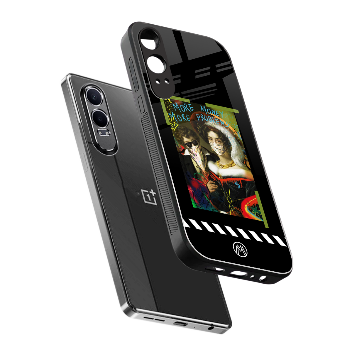 more money more problems back phone cover | glass case for oneplus nord ce 4 lite