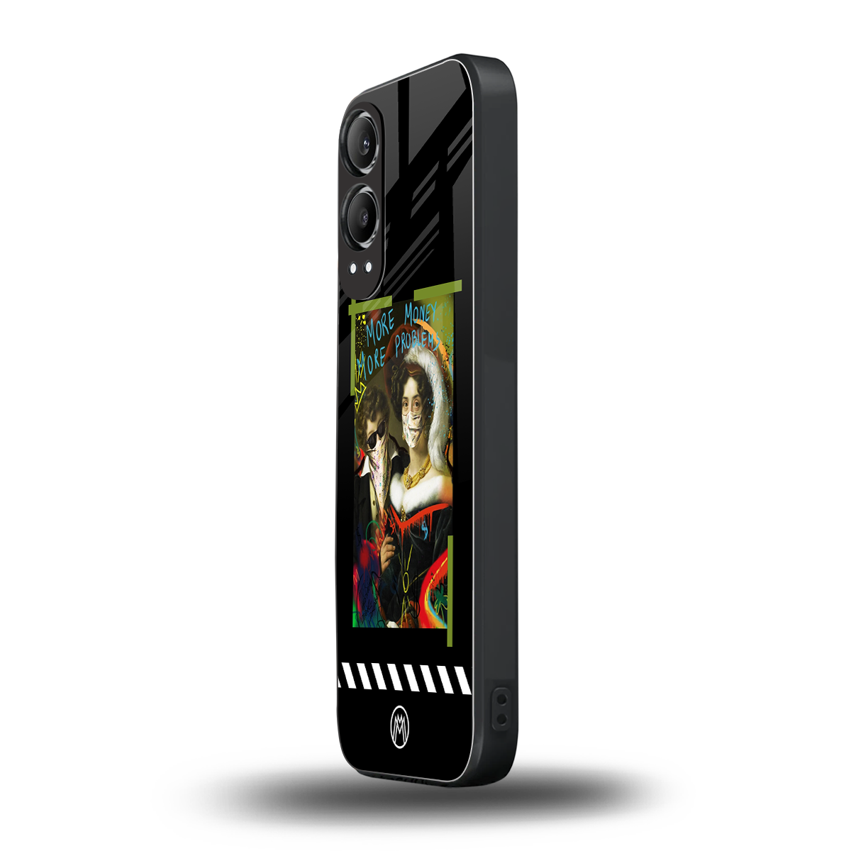 more money more problems back phone cover | glass case for oneplus nord ce 4 lite