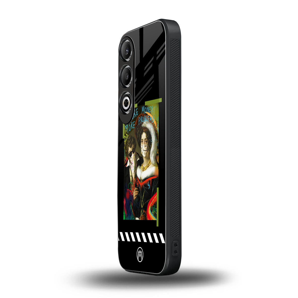 more money more problems back phone cover | glass case for oneplus nord ce 4