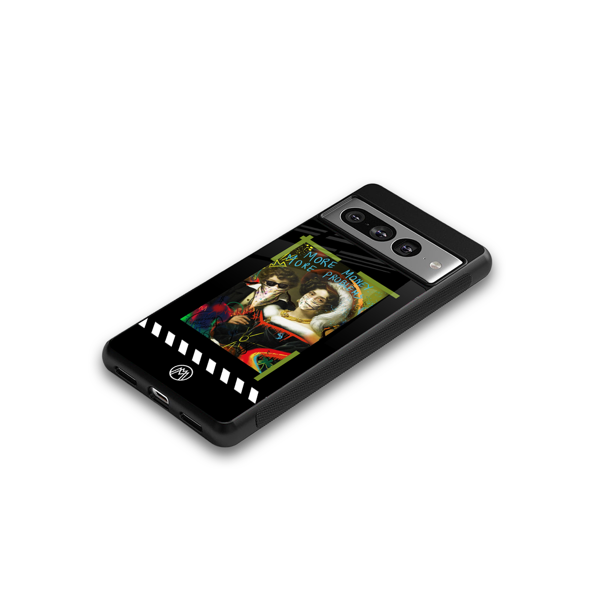 more money more problems back phone cover | glass case for google pixel 7 pro