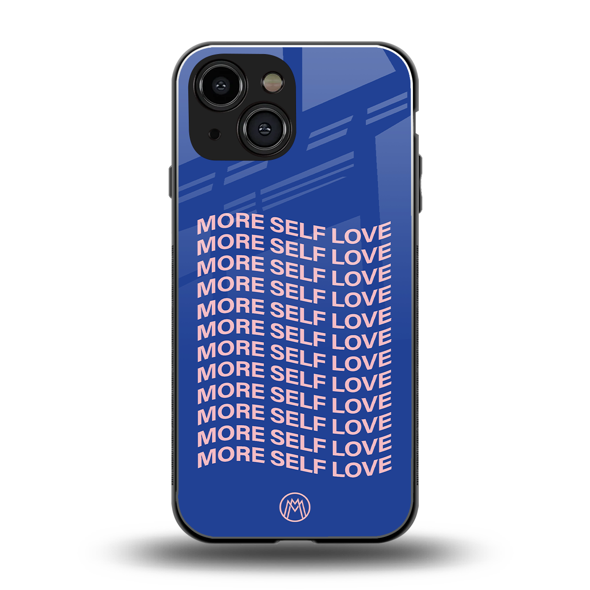 more self love back phone cover | glass case for iphone 13 mini