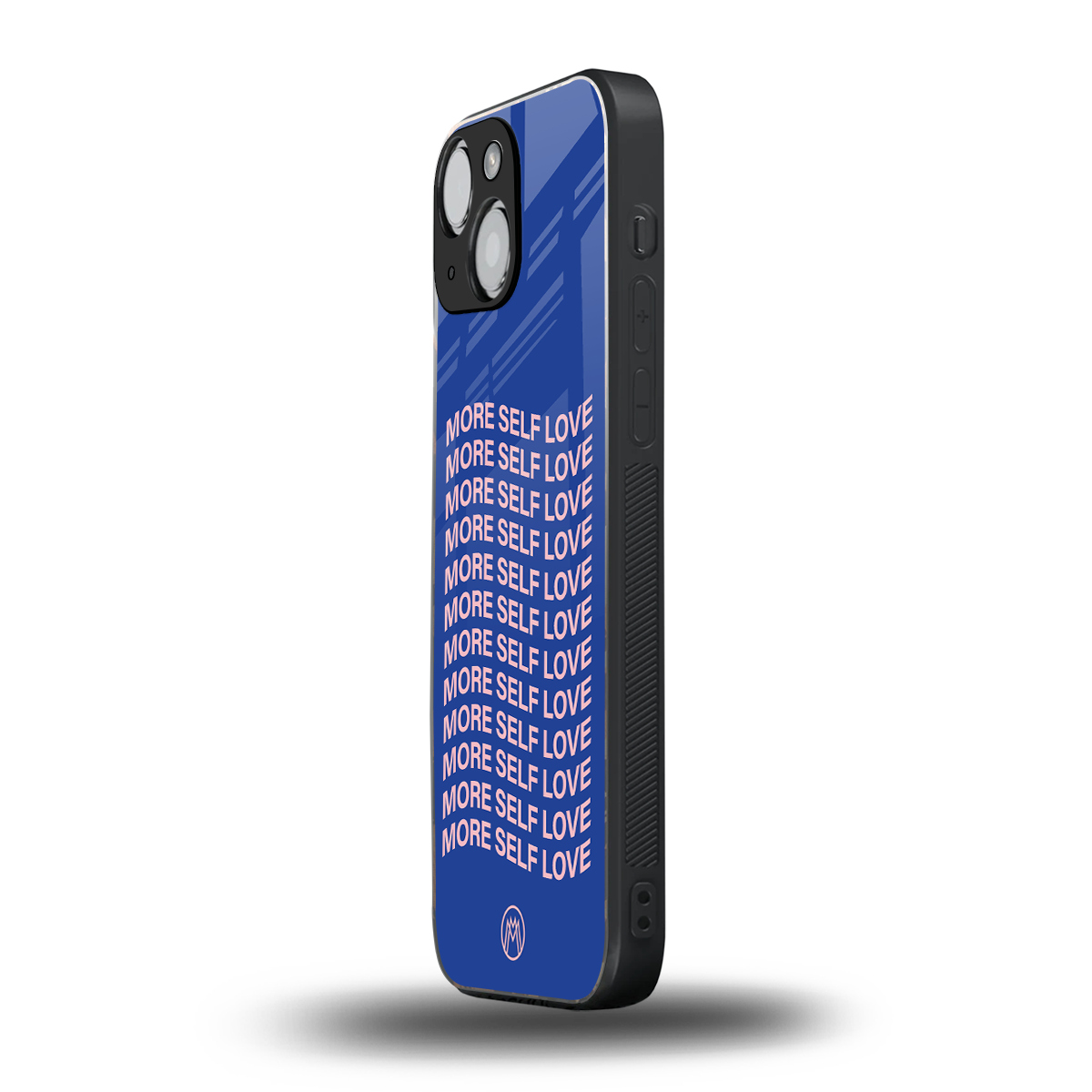 more self love back phone cover | glass case for iphone 13 mini