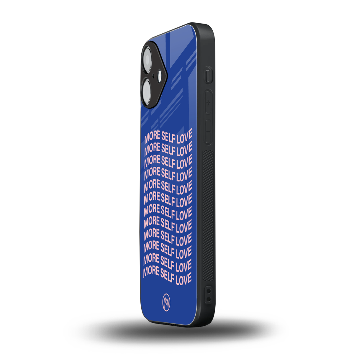 more self love back phone cover | glass case for iphone 16 plus
