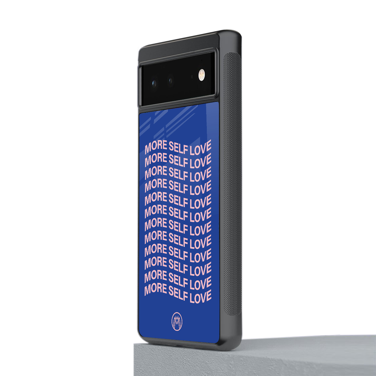 more self love back phone cover | glass case for Google Pixel 6A