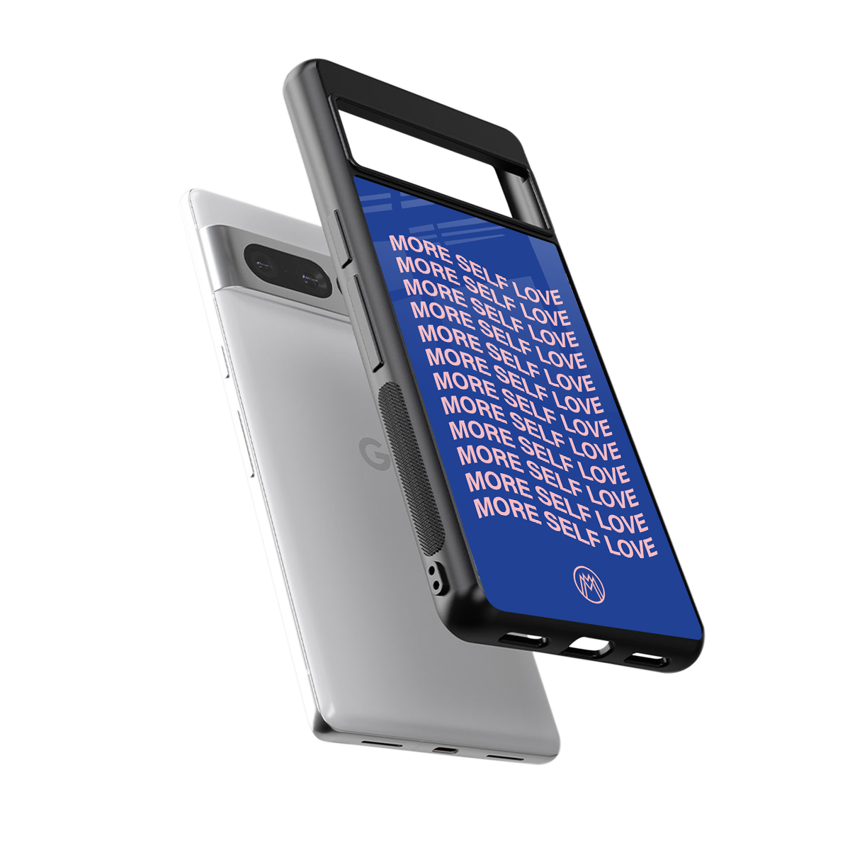 more self love back phone cover | glass case for google pixel 7 pro