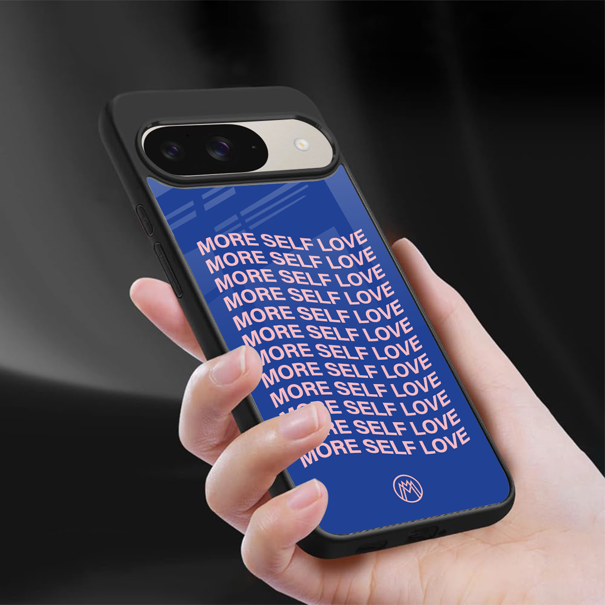 more self love back phone cover | glass case for google pixel 9