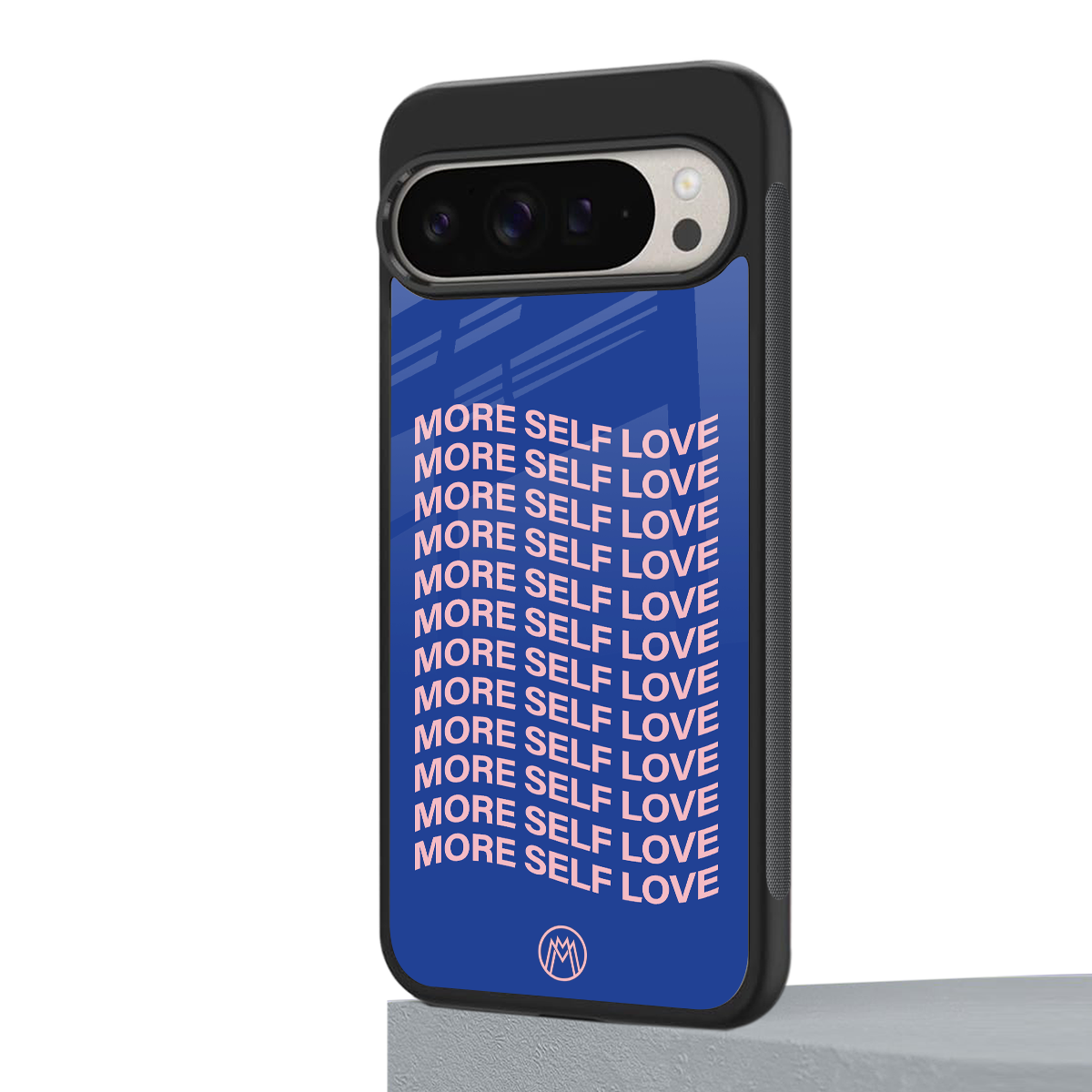 more self love back phone cover | glass case for google pixel 9 pro