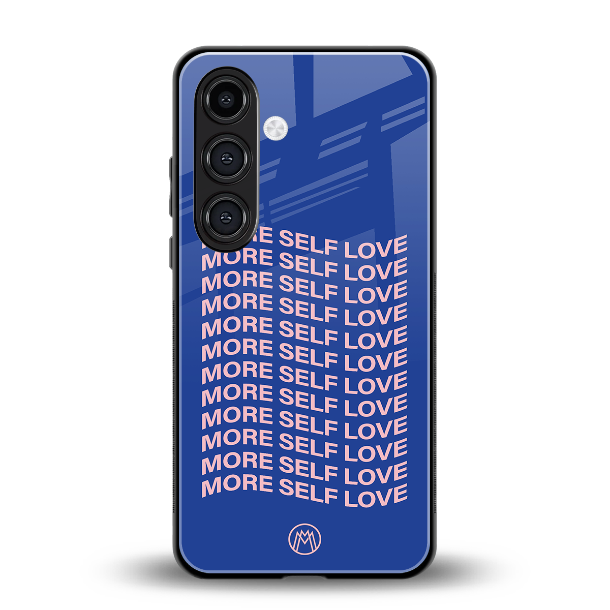 more self love back phone cover | glass case for samsung galaxy s24 fe