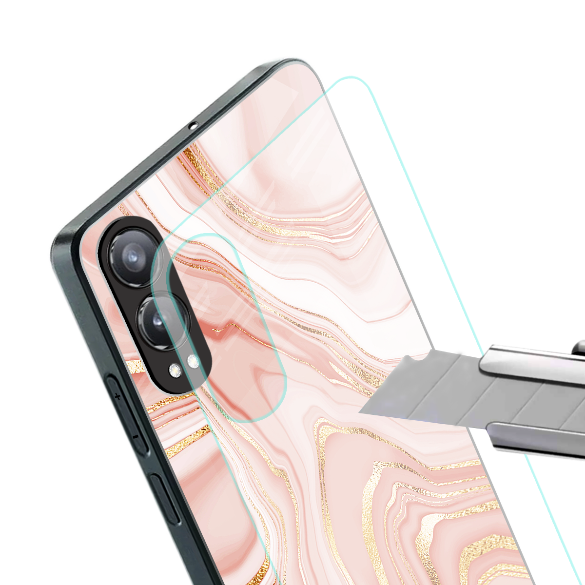 morning sunshine back phone cover | glass case for oneplus nord ce 4 lite