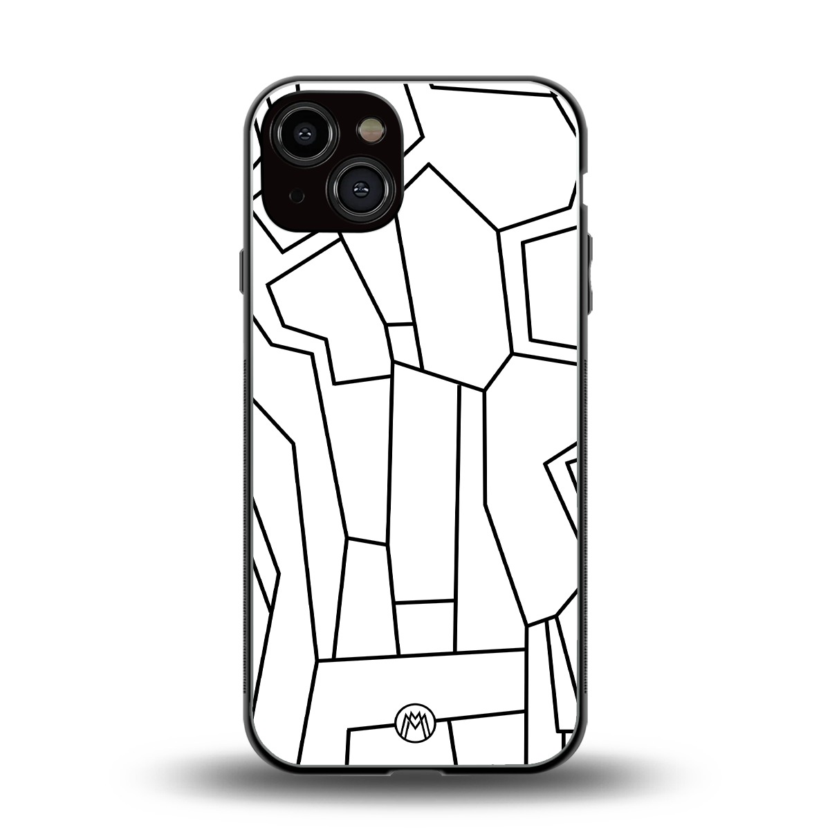 mosaic back phone cover | glass case for iphone 13