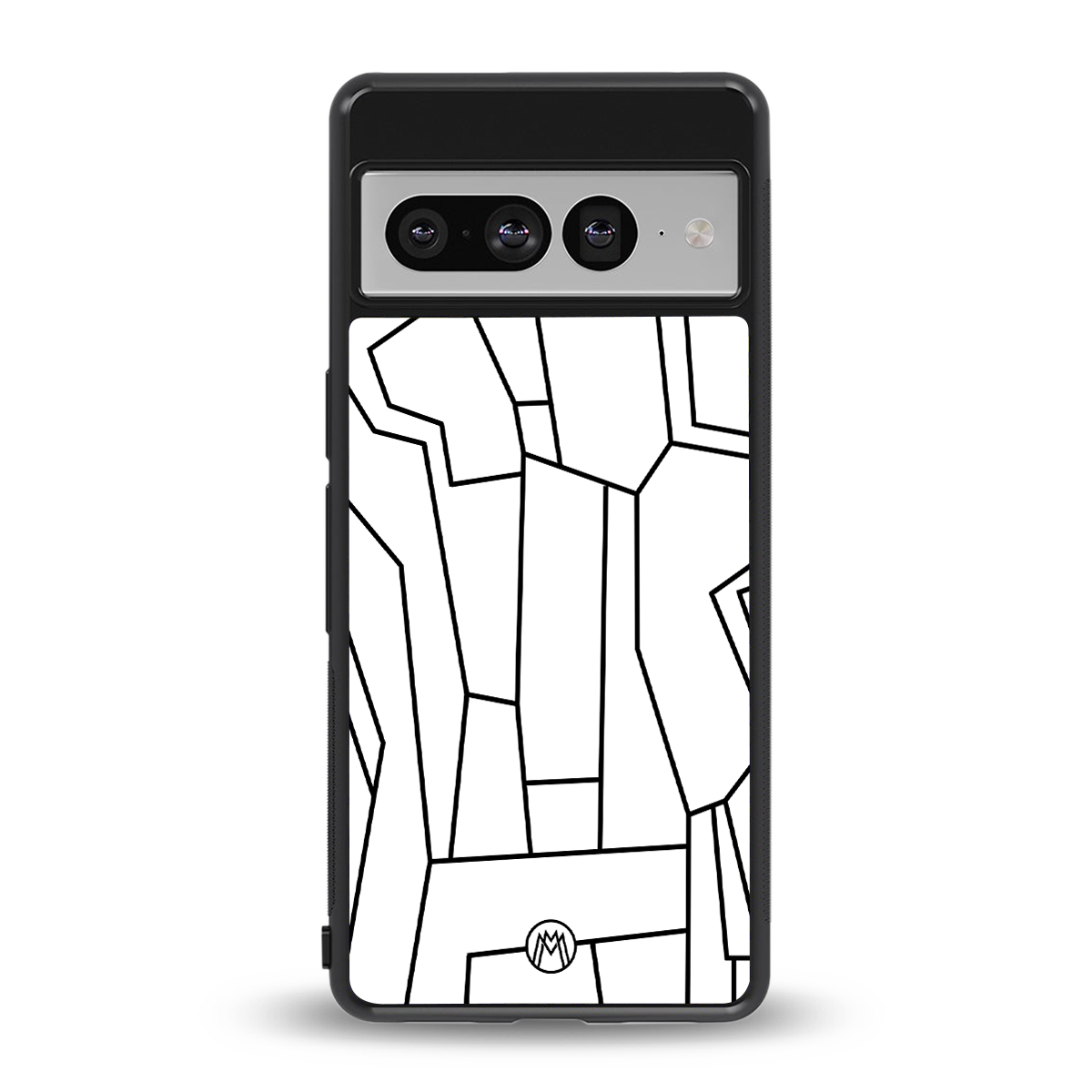 mosaic back phone cover | glass case for google pixel 7 pro