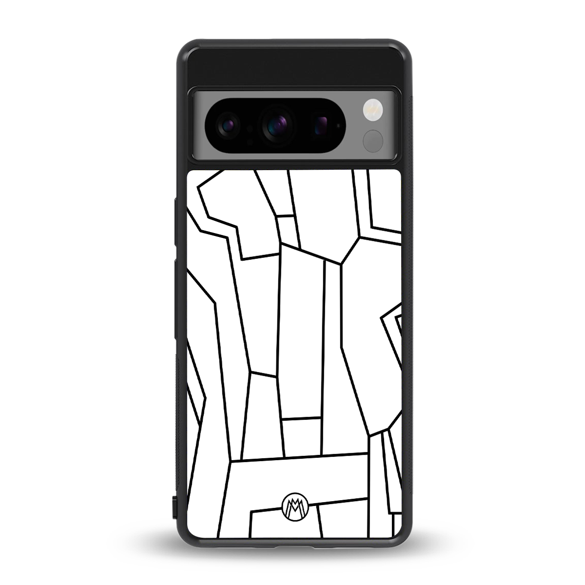 mosaic back phone cover | glass case for google pixel 8 pro