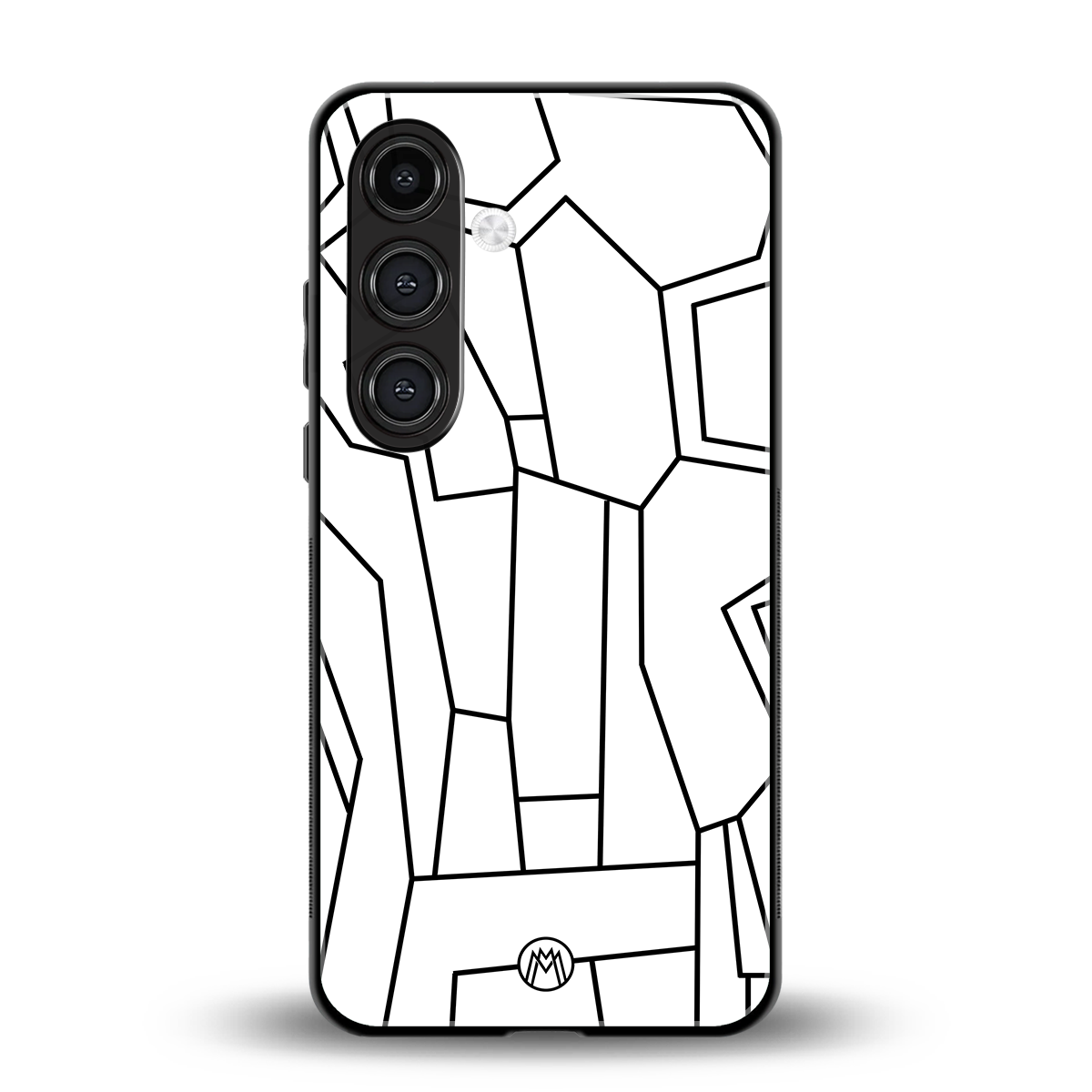 mosaic back phone cover | glass case for samsung galaxy s24 fe
