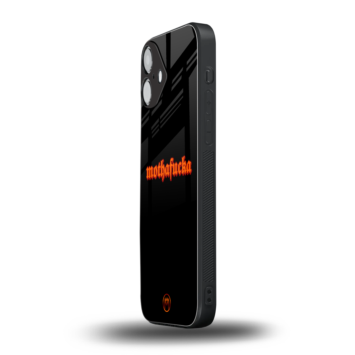 mothafucka back phone cover | glass case for iphone 16 plus