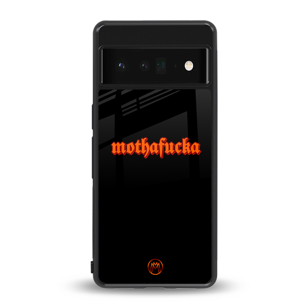 mothafucka back phone cover | glass case for google pixel 6 pro