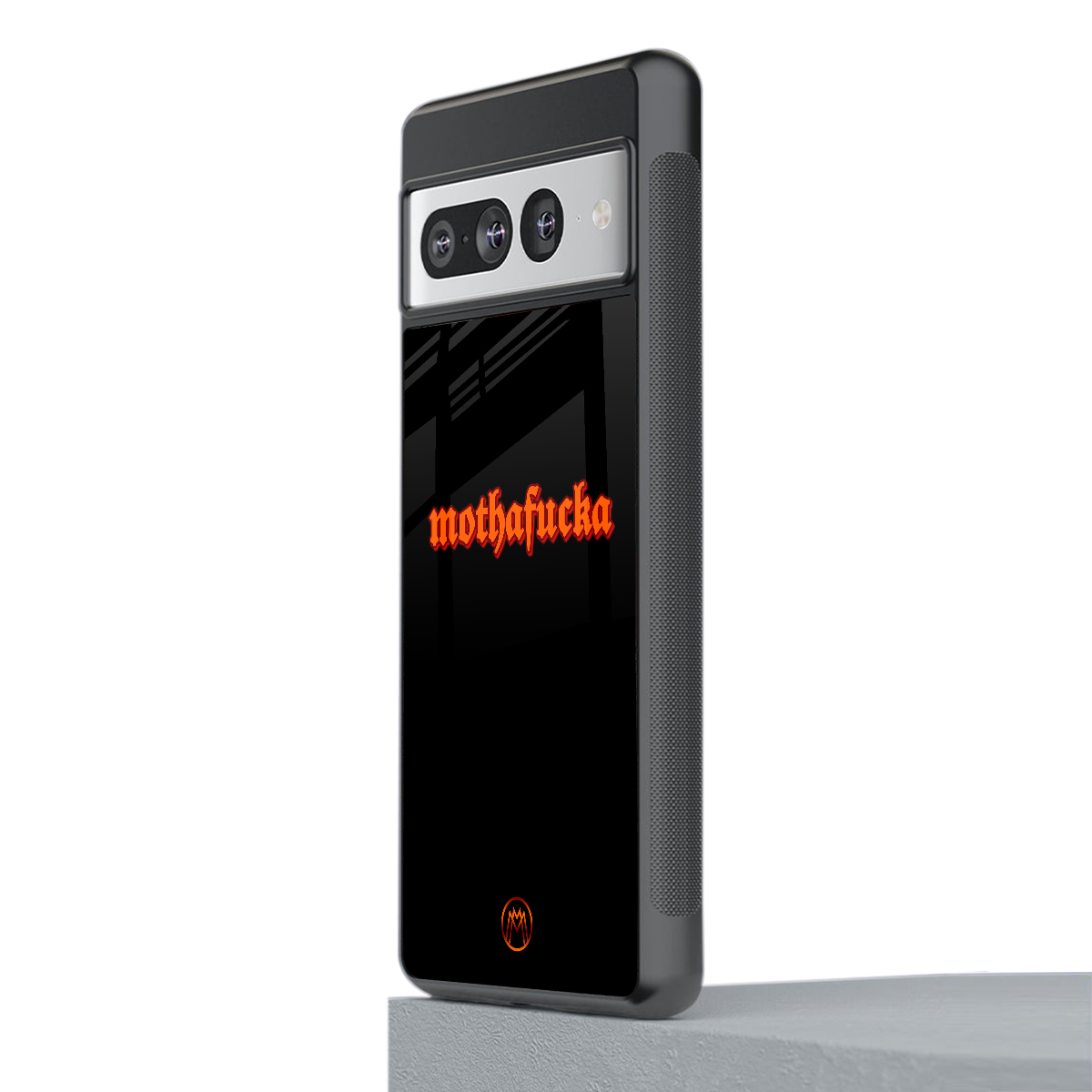 mothafucka back phone cover | glass case for google pixel 7 pro