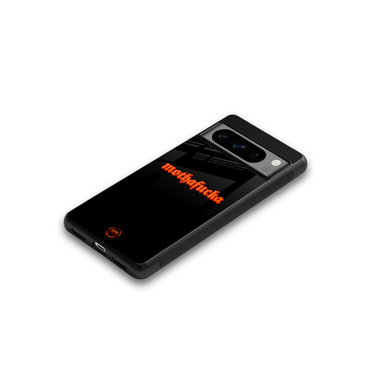 mothafucka back phone cover | glass case for google pixel 8 pro
