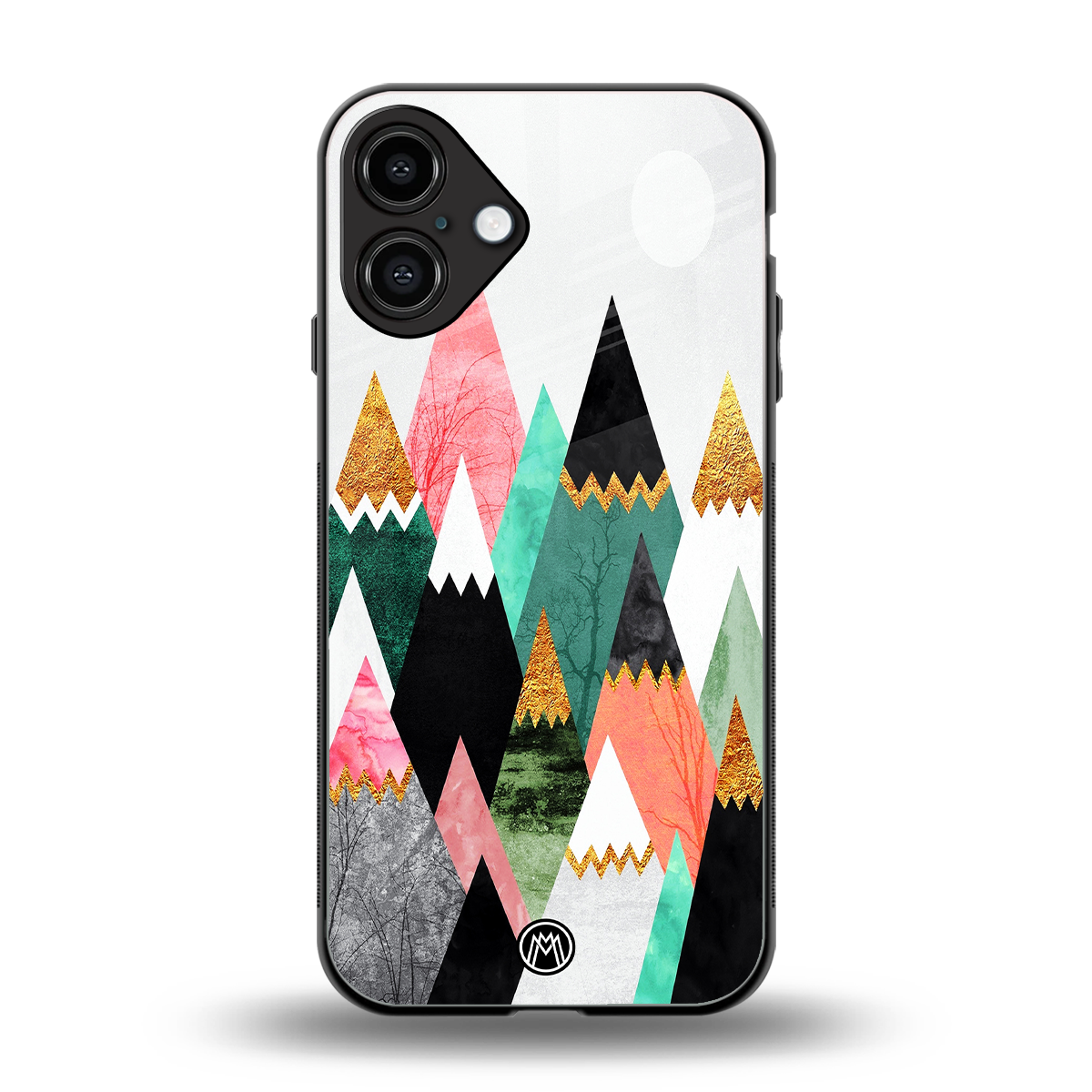 mountains are calling back phone cover | glass case for iphone 16 plus
