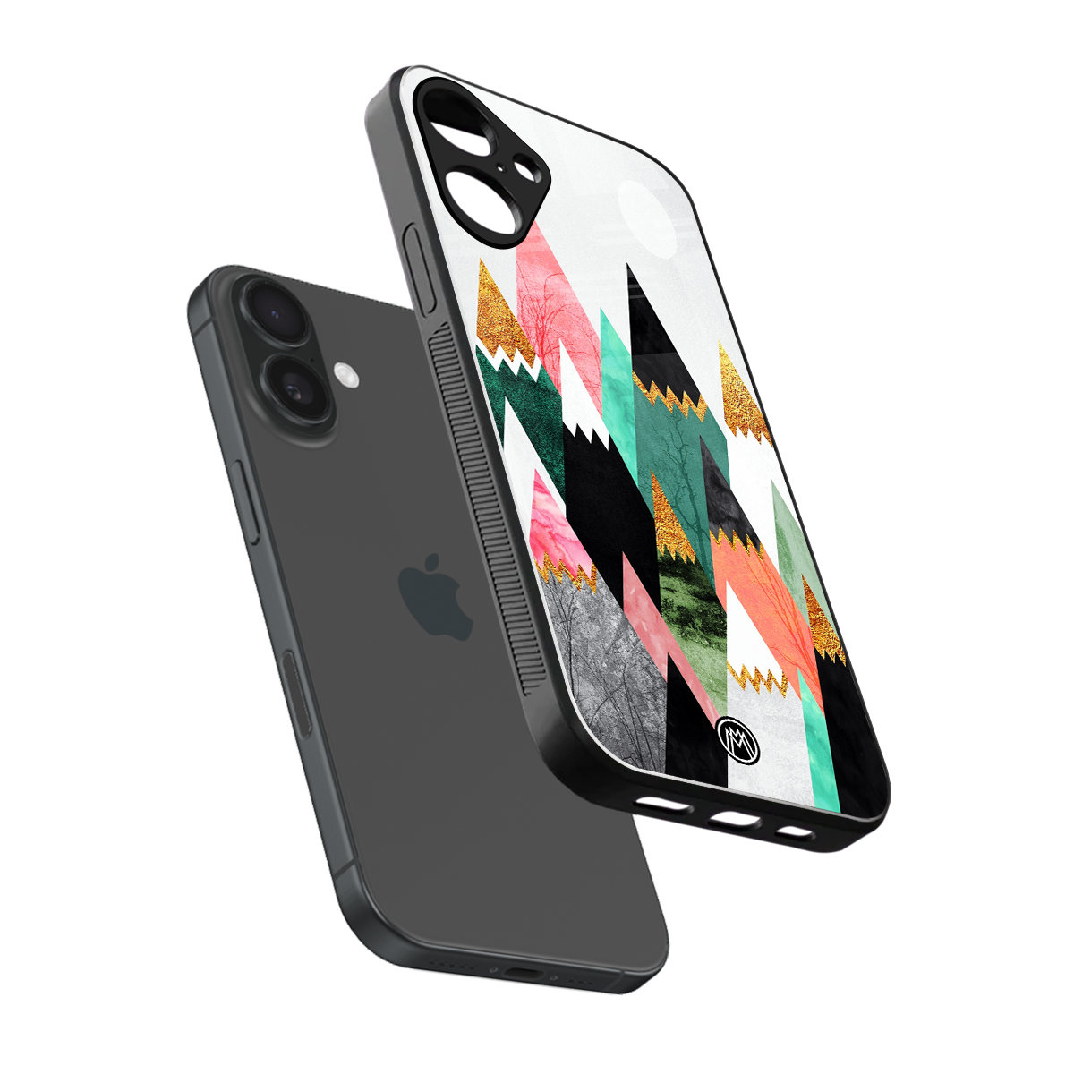 mountains are calling back phone cover | glass case for iphone 16 plus