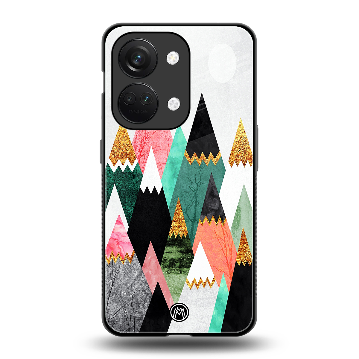 mountains are calling back phone cover | glass case for oneplus nord 3