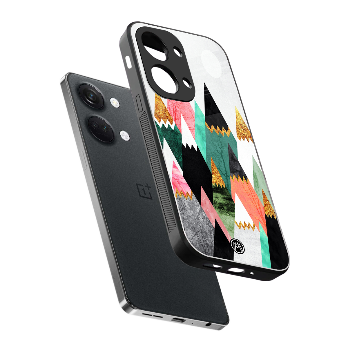 mountains are calling back phone cover | glass case for oneplus nord 3