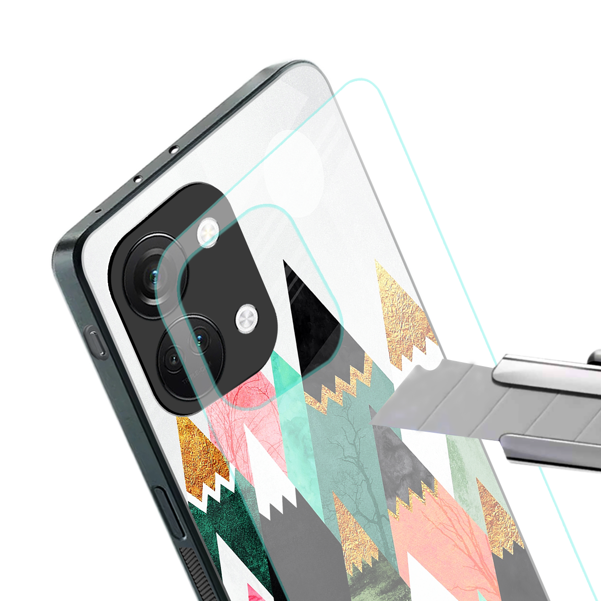 mountains are calling back phone cover | glass case for oneplus nord 3