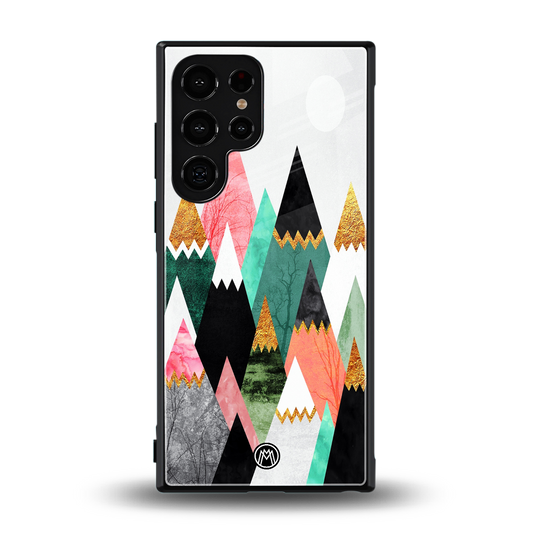 mountains are calling back phone cover | glass case for samsung galaxy s24 ultra