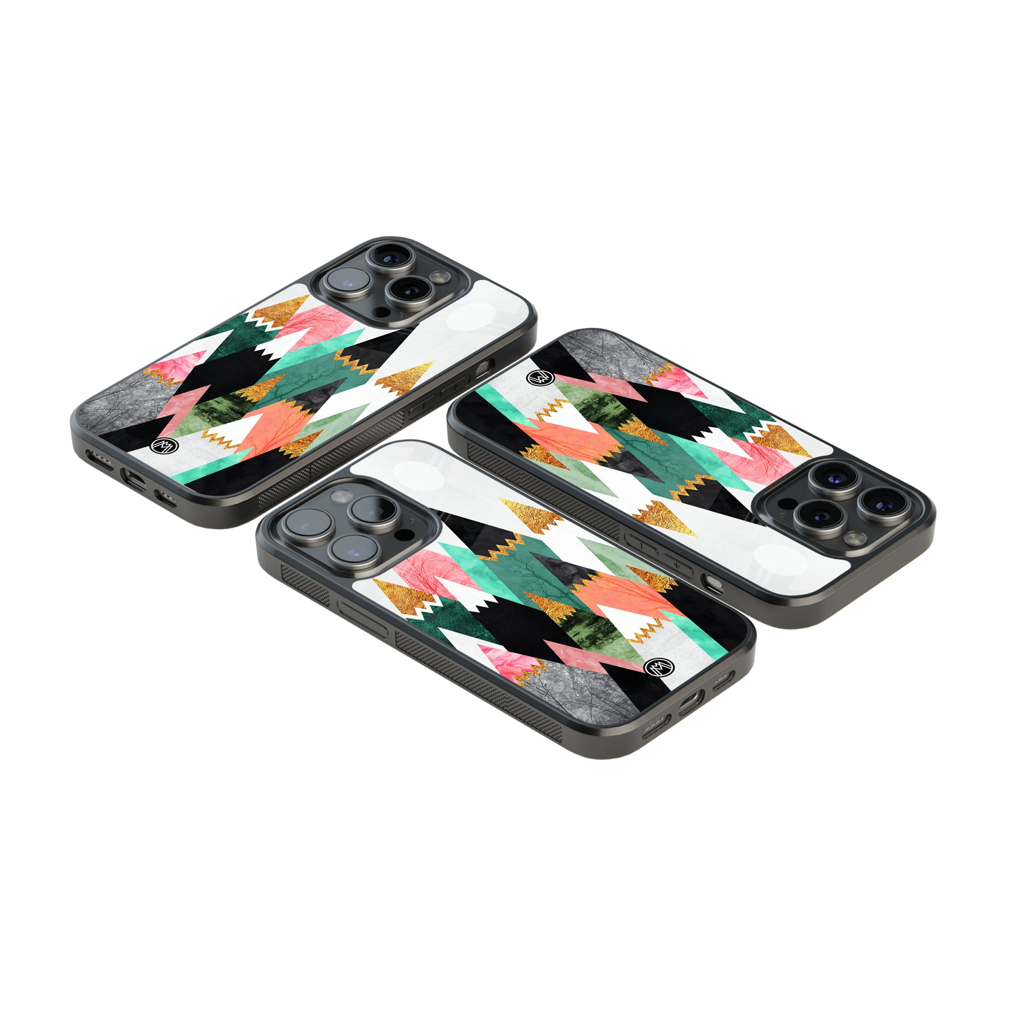 Luxury Glass Back Mobile Cover for iPhone, Samsung Galaxy, OnePlus, Pixel, Redmi & More