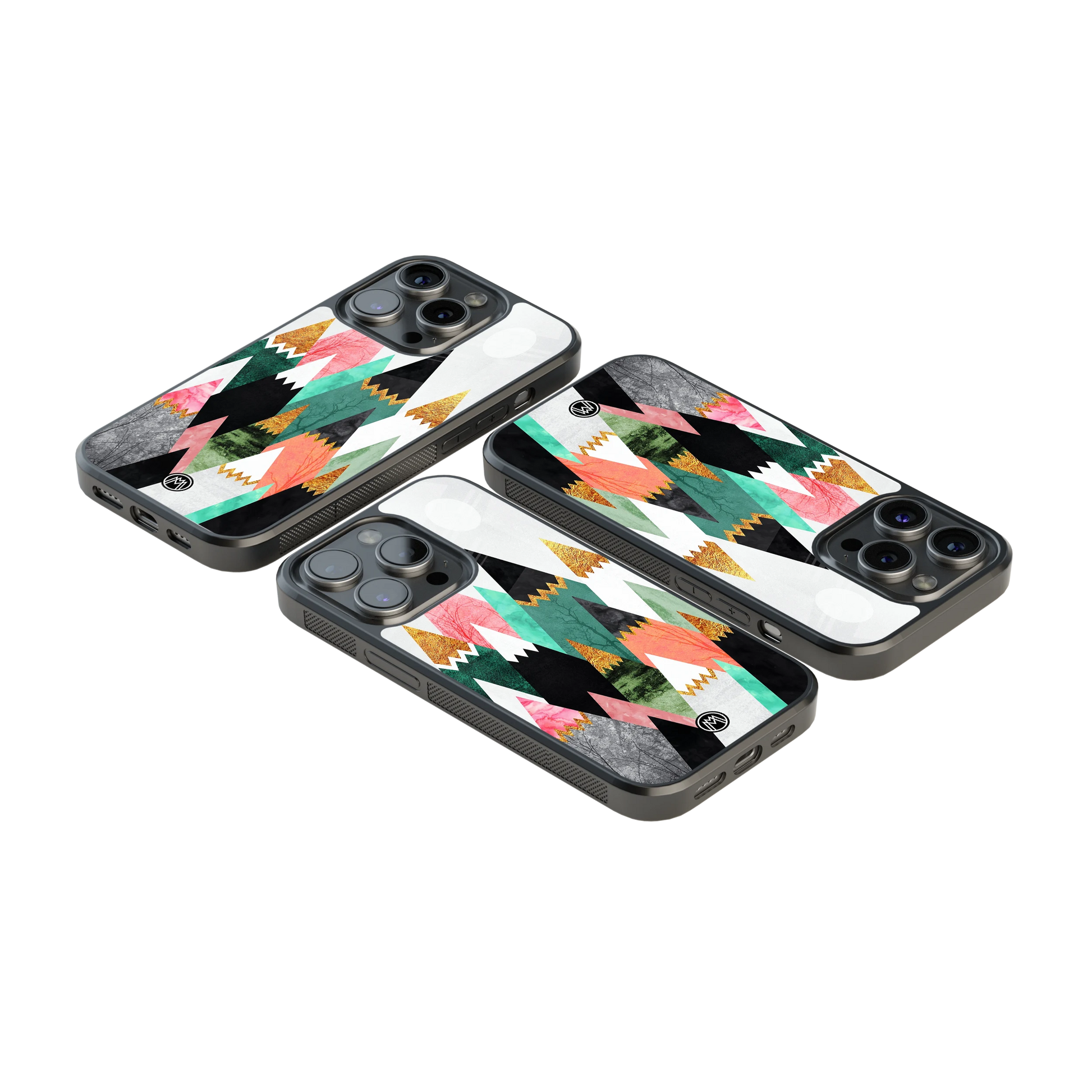 Luxury Glass Back Mobile Cover for iPhone, Samsung Galaxy, OnePlus, Pixel, Redmi & More