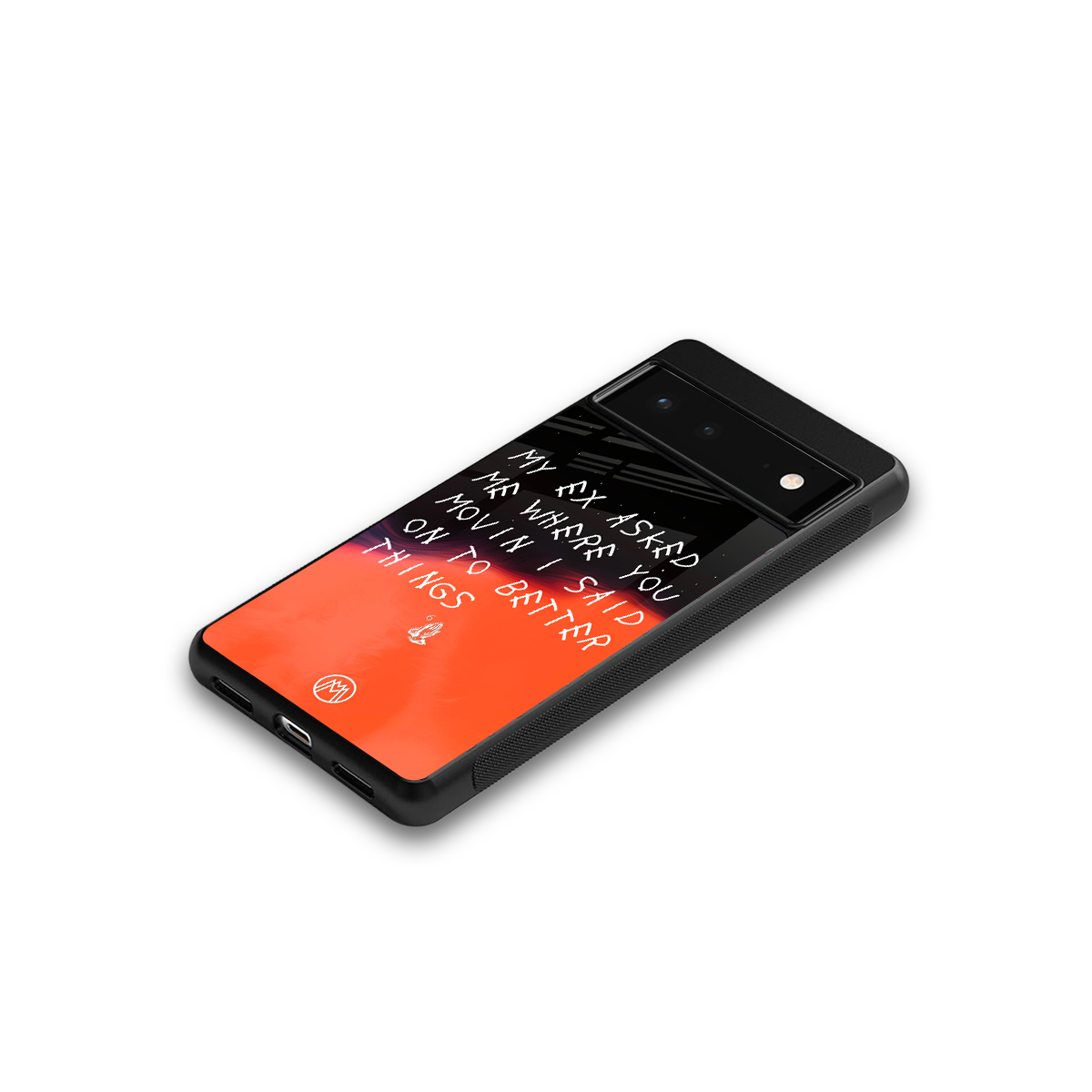 moving on back phone cover | glass case for Google Pixel 6A