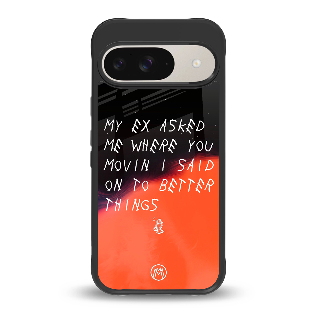 moving on back phone cover | glass case for google pixel 9